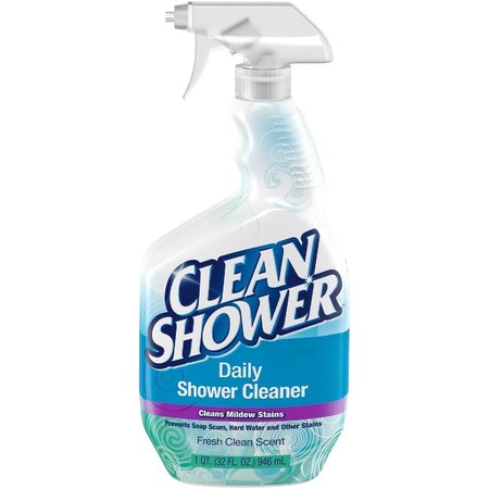 CLEAN SHOWER Fresh Clean Scent Daily Shower Cleaner 32 oz Liquid 00032